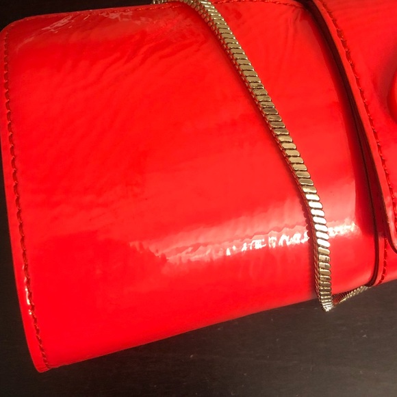 Kate spade patent leather clutch / shoulder bag - Picture 6 of 8